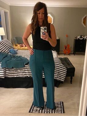 Ann Taylor Margot Trouser in Atlantic Teal
